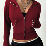 Retro Long Sleeve Hoodie