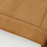 High Collar Zip Slim Short Jacket