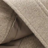 Zipper Pocket Lapel Short Jacket