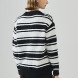 Loose Fit V Neck Knit Sweater
