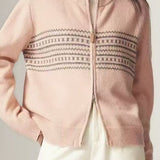 Vintage Jacquard Knit Sweater