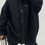 Loose Fit Drawstring Sweater