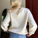 Sweet Chic Relaxed Round Neck Blouse