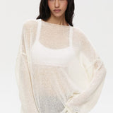 Lightweight Hollow Knit Sweater