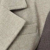 Irregular Button Woolen Blazer