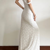Sleeveless High Waist Maxi Dress