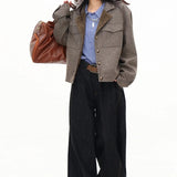 Elegant Cropped Short Jacket