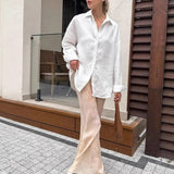 Casual Long Sleeve Shirt Blouse