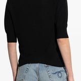 V-Neck Stretch Knit Cardigan