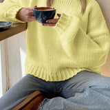 Basic Crew Neck Layering Sweater