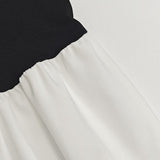 Bodycon Ruched Patchwork Maxi Dress