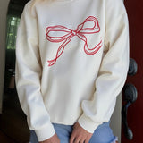 Sweet Chic Relaxed Round Neck Blouse