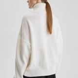 Cozy Half Zip Knit Sweater