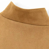 High Collar Zip Slim Short Jacket