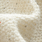 Casual Round Neck Knit Cardigan