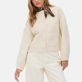 Fashionable Knit Cardigan Sweater