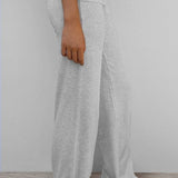 Solid Sequin Wing Graphic Relaxed Hoodie