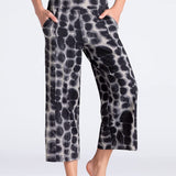 Lounge Yoga Capris Pants Bootleg Tummy Control High Waist Workout Flare Crop Pants