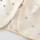 Rivet Detail Casual V-Neck Blazer