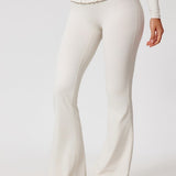 Lace Detail High-Rise Booty Sculpting Yoga Leggings