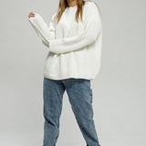 Loose Fit Pullover Knit Sweater