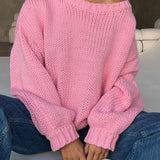 Basic Crew Neck Layering Sweater