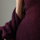 Knit Cardigan Sleeveless Dress Two Piece Set