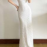 Sleeveless High Waist Maxi Dress