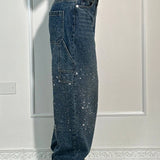 Balloon Carpenter Shine Denim Jeans