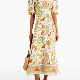 Arcade Dreams Printed Midi Dress