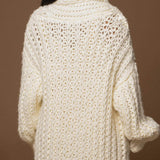 Ivory Hold Me Close Shawl Collar Cardigan