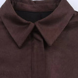 Lapel Casual Long Sleeve Jacket