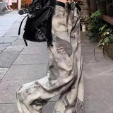 Punk Loose Fit Washed Jeans