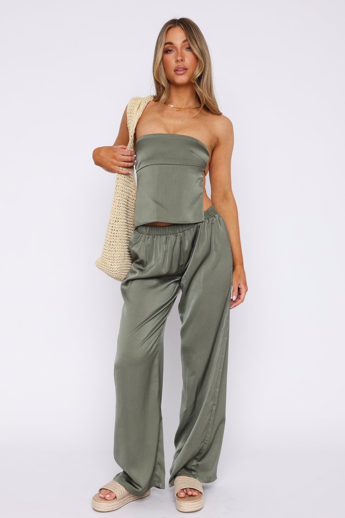 More To Come Pants Olive