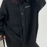 Loose Fit Drawstring Sweater