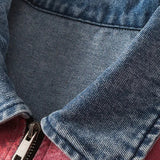 Casual Washed Denim Jacket