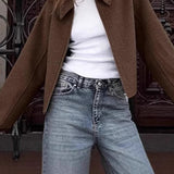 Casual Lapel Zip Jacket