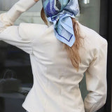 Waist-Fitted Long Sleeve Blazer