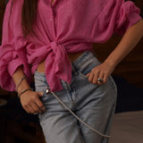 Solid Casual Chic Long Sleeve Blouse