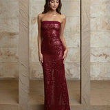 Sequin Fishtail Party Dress