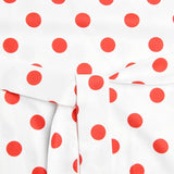 Polka Dot Cami A-Line Ruffled Maxi Dress