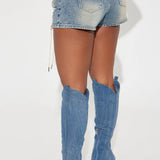 Trendy Jacket Two Piece Shorts Set