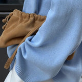 Loose Fit Backless Sweater