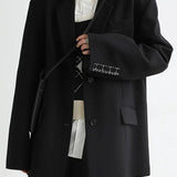 Loose Long Sleeve Office Blazer
