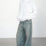 Slimming High Neck Knit Sweater