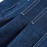Washed Denim Slim Shirt Jacket