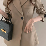 Elegant Pocket Office Blazer