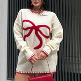 Pullover Bow Detail Sweater