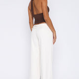 No Second Chances Pants Cream