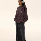 Women Y2K Vintage Stripe Wide Leg Oversize Jogging Streetwear Pants